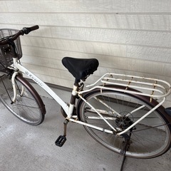 27インチ　ママチャリ　6段変速シティサイクルの画像