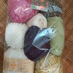 毛糸　色々の画像