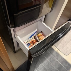 
11/27迄　三菱 146L 冷蔵庫　黒 一人暮らし　MR-P15T-B 単身用　の画像