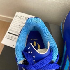 美品 アディダス 17cm キッズ サッカー フットサル トレシュー スパイクの画像