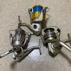 スピニングリール　2つセットの画像