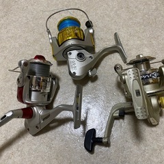 スピニングリール　2つセットの画像