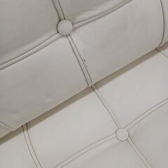 ★リユースのサカイ水戸店★  バルセロナチェア　リプロダクト 白 H84×D70×W77 クリーニング済み MT6139の画像