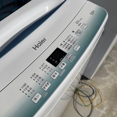 きれい⭐️ハイアール 5.5kg 洗濯機 2022年製の画像
