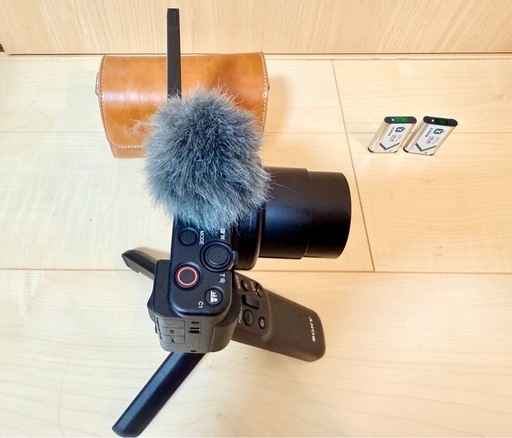 美品☆VLOGCAM ZV-1G シューティンググリップキット☆おまけ付♪
