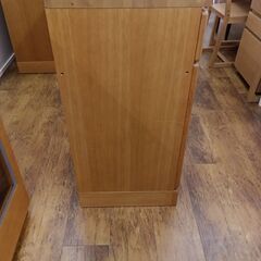 ★リユースのサカイ水戸店★  レンジ台 茶 H85×D43×W125 クリーニング済み MT6140の画像