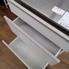 ★リユースのサカイ水戸店★  レンジ台 白 H85×D40×W60 クリーニング済み MT6141の画像