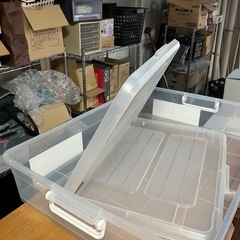 O　2511-156 ニトリ　キャスター付きベッド下収納ケース　キズ汚れ有りの画像