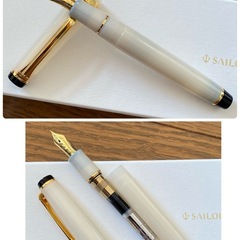最終値下げ　セーラー万年筆14金　定価25000円の画像