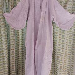 未使用　寝巻き(ガウン式)の画像