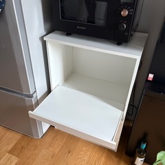 レンジ台(フォルムN RE9060 WH) レンジラック レンジボード キッチンボード キッチンカウンター 食器棚 ニトリの画像