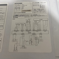 ドラム式洗濯機の画像