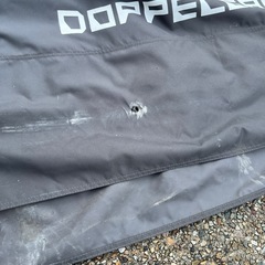 バイクガレージ【外寸:奥行き202、幅105、高さ176cm】 DCC610-GYの画像