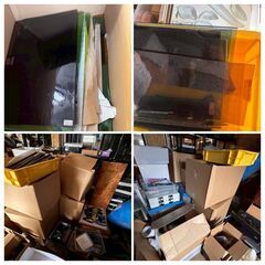 ステンドグラス ガラス板 端材 材料 パーツ 部品 大量まとめ ハンドメイド　110801w/Sの画像