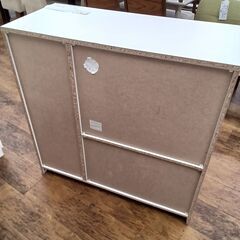 ★リユースのサカイ水戸店★  レンジ台 白 H89×D40×W90 クリーニング済み MT6141の画像