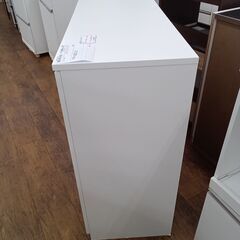 ★リユースのサカイ水戸店★  レンジ台 白 H89×D40×W90 クリーニング済み MT6141の画像