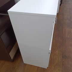 ★リユースのサカイ水戸店★  レンジ台 白 H89×D40×W90 クリーニング済み MT6141の画像