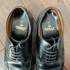 REGAL ビジネスシューズ　ウイングチップ美品！の画像