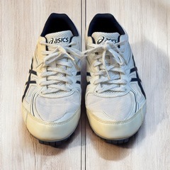 asics アシックス エフォート 陸上スパイク 部活 ピン交換式 24.5cmの画像