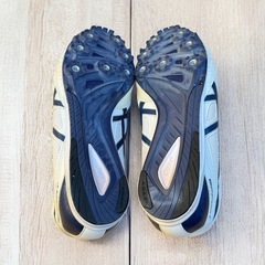 asics アシックス エフォート 陸上スパイク 部活 ピン交換式 24.5cmの画像