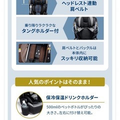 チャイルドシート ジュニアシート ロングユース 1歳〜12歳 の画像