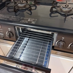 ガスコンロ　都市ガス用　二口の画像