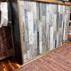 キッチンカップボード　水衝撃に強いアイカのトップ天板の画像