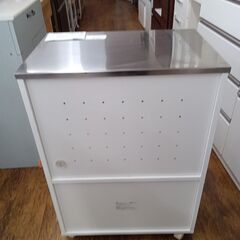 ★リユースのサカイ水戸店★  レンジ台 白 H85×D40×W60 クリーニング済み MT6144の画像