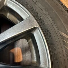 manaray sport　FS ice GUARD iG60 スタッドレス 165/70R14 81Q 2024年製 4×100 14×5.5J 　ハスラーの画像