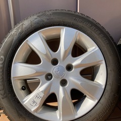 【ホンダ純正ホイール付き】スタッドレスタイヤの画像