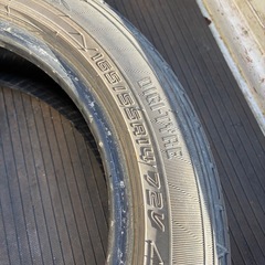 中古タイヤ‼️165-55-14‼️2本セット‼️の画像