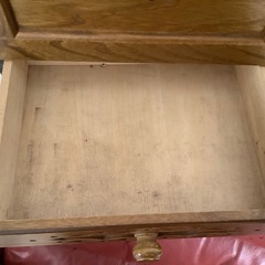 昭和レトロ　メイクボックス　卓上ミラーボックス　ソーイングボックス　裁縫箱の画像