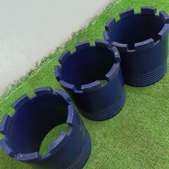 【保管品】カントレ 22C16 ダイヤモンドコアドリル3個セット　3インチ【野田愛宕店】【店頭取引限定】【未使用】管理番号：ITE45MUK9TI8の画像