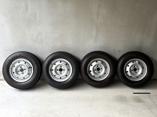 ② ブリヂストン ブリザック VL1 スタッドレスタイヤ 165R13 LT 6PR 4本セット プロボックス・サクシード等に