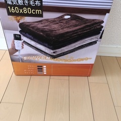 電気敷き毛布の画像