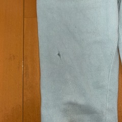 訳ありKPリボン付きライトブルー長ズボン120の画像