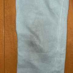 訳ありKPリボン付きライトブルー長ズボン120の画像