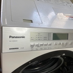 パナソニックドラム洗濯機　NA-VX800ARの画像
