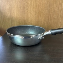 IH深型フライパン　蓋　セットの画像