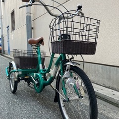 自転車、三輪車現状品価格変更は整備をした為早い引き取り者様を優先させて頂きます。。の画像