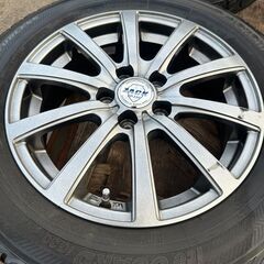 アクア　カローラ　フィットなど！175/65R15  ヨコハマ　アイスガード　スタッドレス　アルミホイール　４本セット　の画像