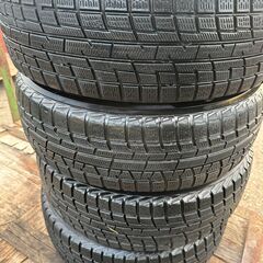 アクア　カローラ　フィットなど！175/65R15  ヨコハマ　アイスガード　スタッドレス　アルミホイール　４本セット　の画像
