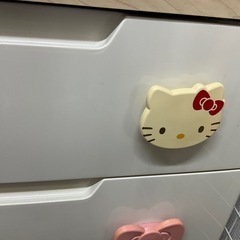 お話し中！キティちゃんの5段引き出しの画像