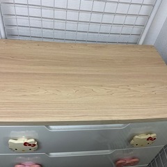 お話し中！キティちゃんの5段引き出しの画像