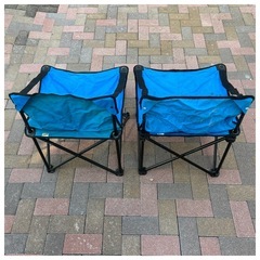 2個セット　折り畳み椅子　キャンプ　チェアーの画像