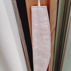 遮光カーテン　スモーキーピンク（中古美品）の画像