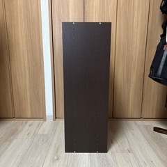 カラーボックス　ブラウンの画像