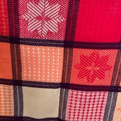 中古　コタツ上掛け約1700㍉✖️1700㍉の画像