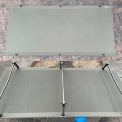 future fox 2wayワイドコット&FIELDOORインフレーターマットの画像