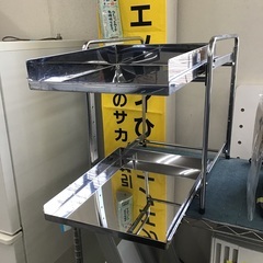 ◇ドリーム尼崎1号館◇【ジモティー割引対象商品】スチールキッチン下ラックの画像